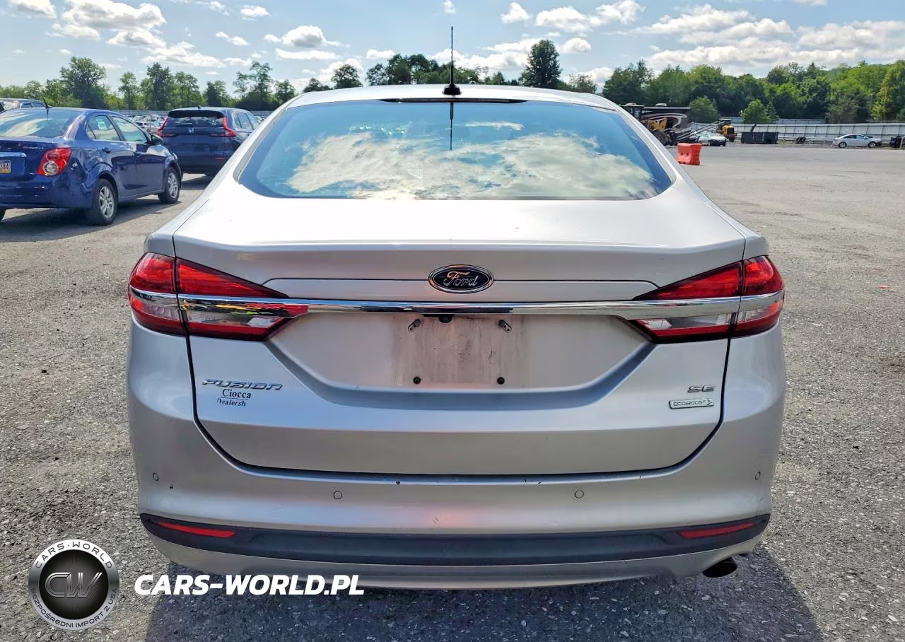 2017 Ford Fusion Se VIN:3FA6P0HD7HR256442 - 6