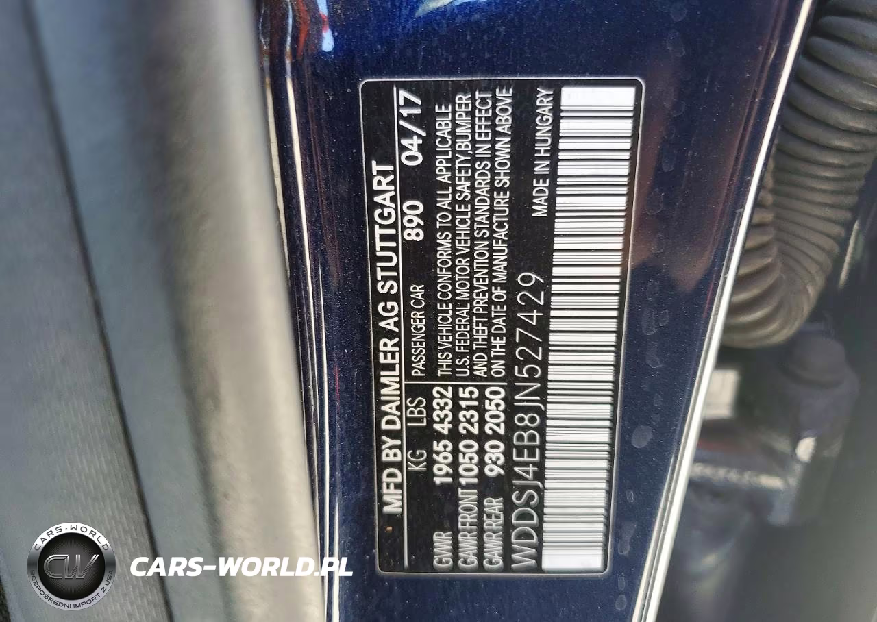 2018 Mercedes-Benz Cla 250 VIN:WDDSJ4EB8JN527429 - 13