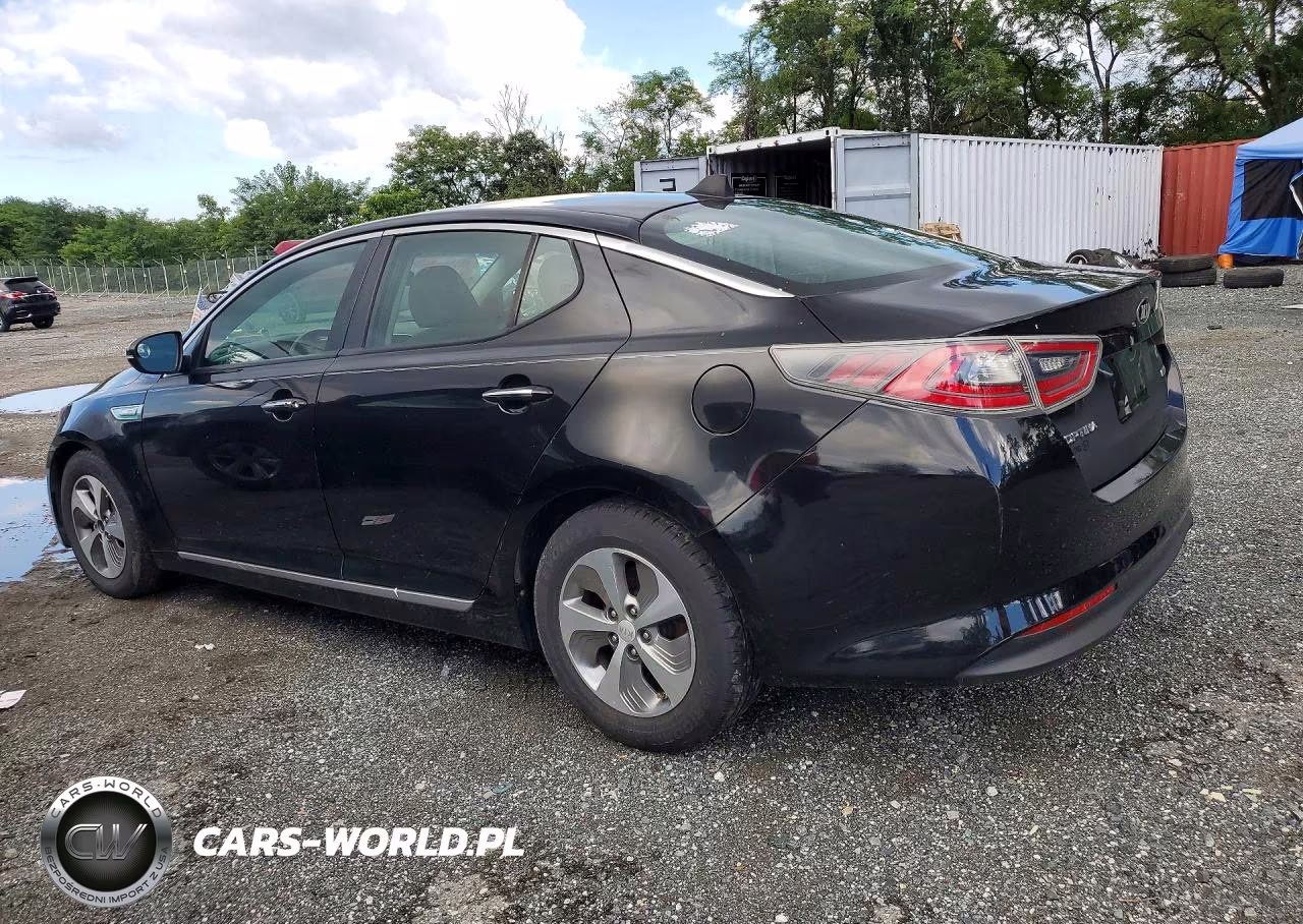 2014 Kia Optima Hybrid VIN:KNAGM4AD7E5075605 - 2
