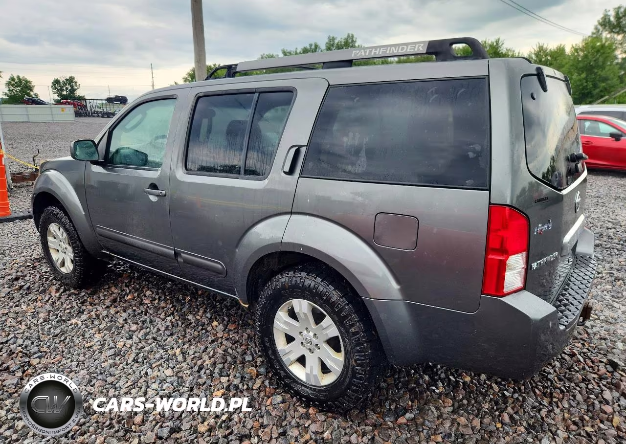 2005 Nissan Pathfinder Xe VIN:5N1AR18W85C747758 - 2