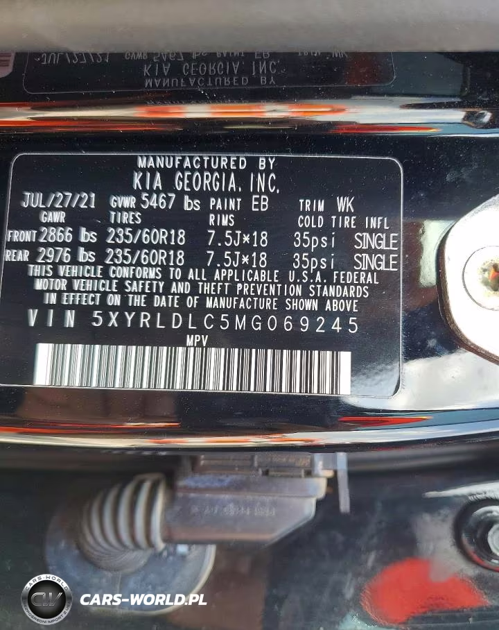 2021 Kia Sorento S VIN:5XYRLDLC5MG069245 - 14