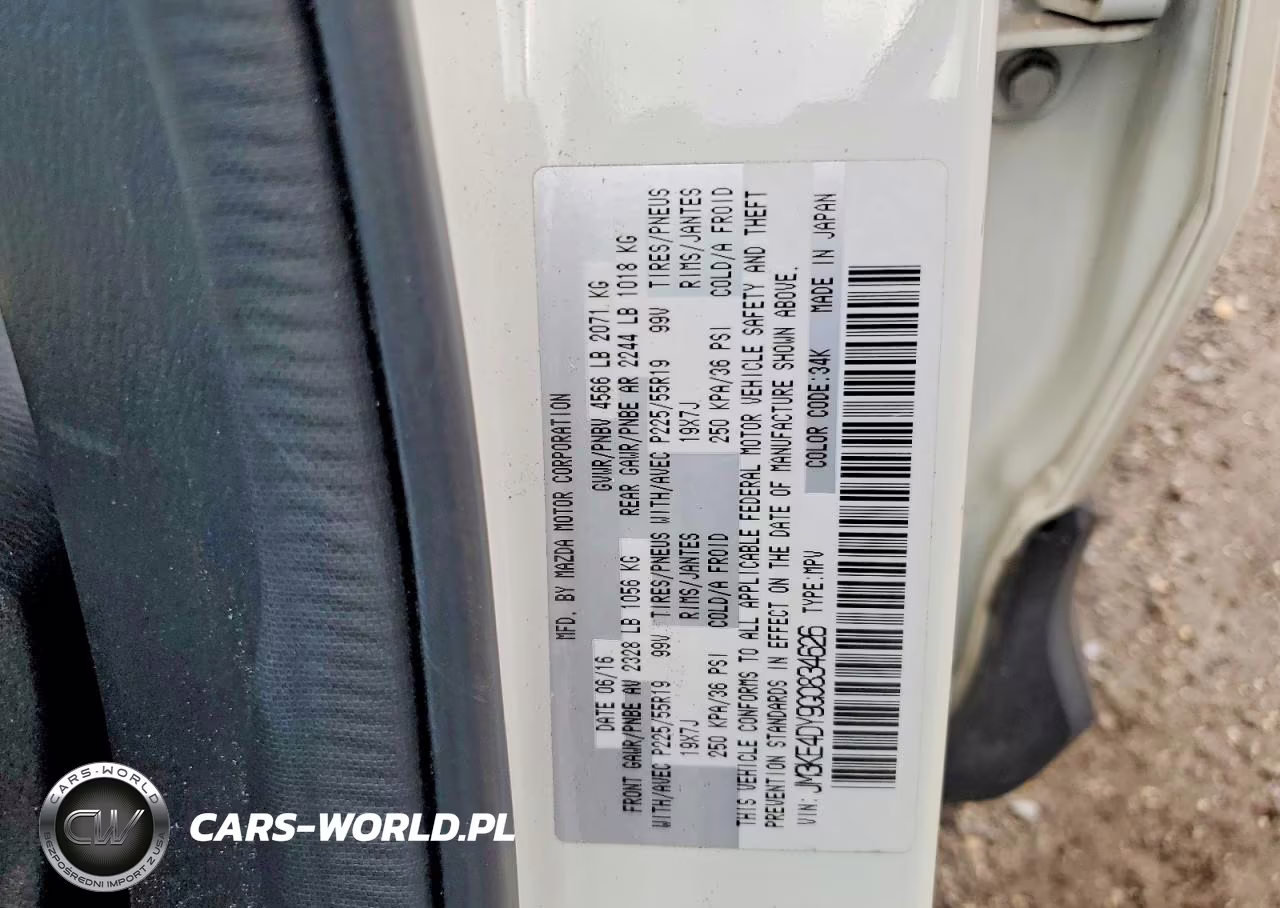 2016 Mazda Cx-5 Gt VIN:JM3KE4DY9G0834626 - 13