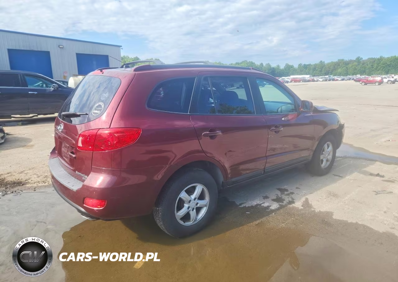 2007 Hyundai Santa Fe Gls VIN:5NMSG73D17H052114 - 3