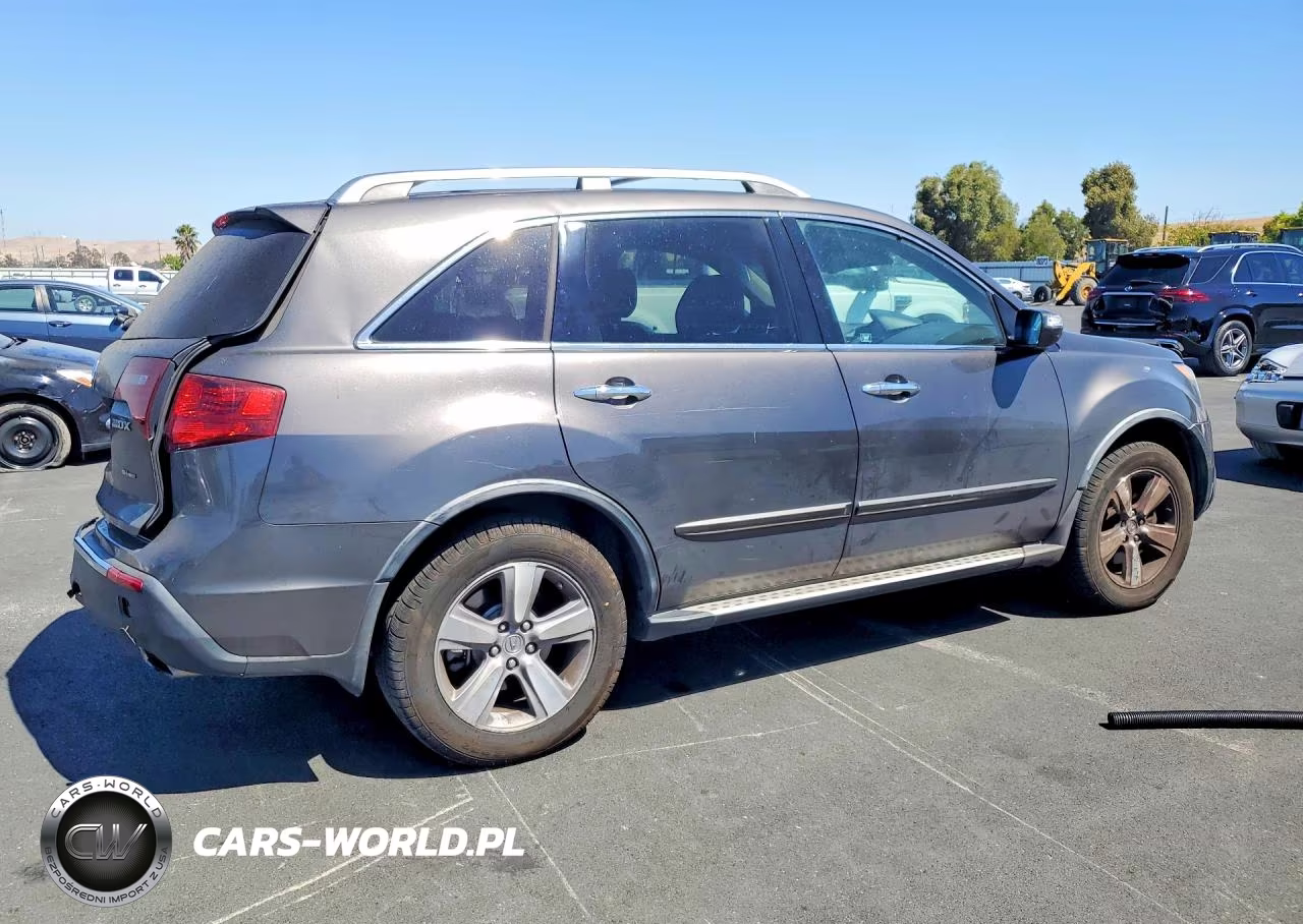 2012 Acura Mdx Technology VIN:2HNYD2H3XCH502641 - 3