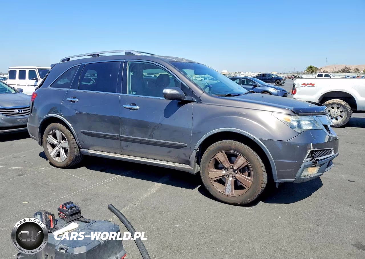 2012 Acura Mdx Technology VIN:2HNYD2H3XCH502641 - 4