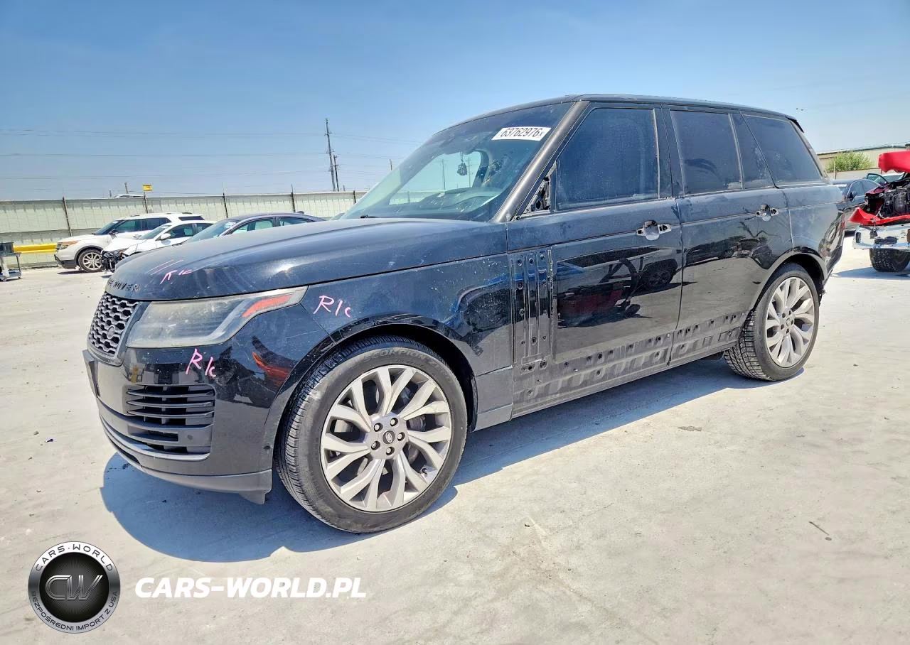 2019 Land Rover Range Rover Hse VIN:SALGS2SV6KA550595 - 1