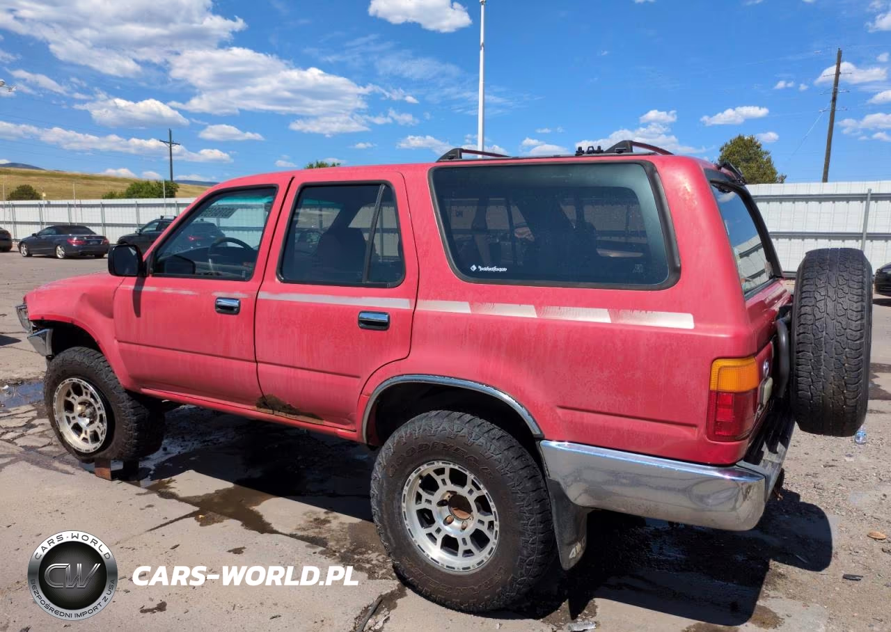 1991 Toyota 4Runner Vn39 Sr5 VIN:JT3VN39W5M0071043 - 2