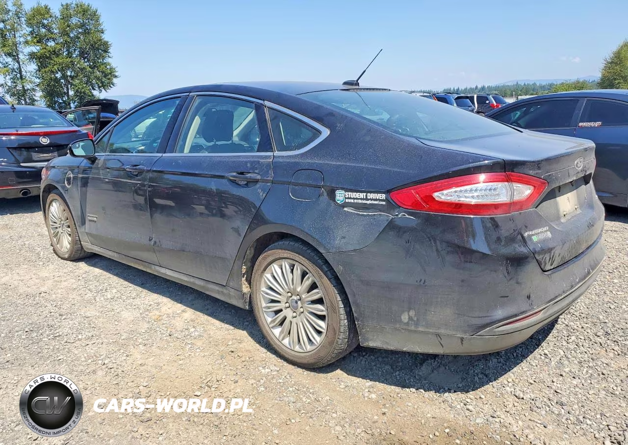 2014 Ford Fusion Se Phev VIN:3FA6P0PU1ER383247 - 2
