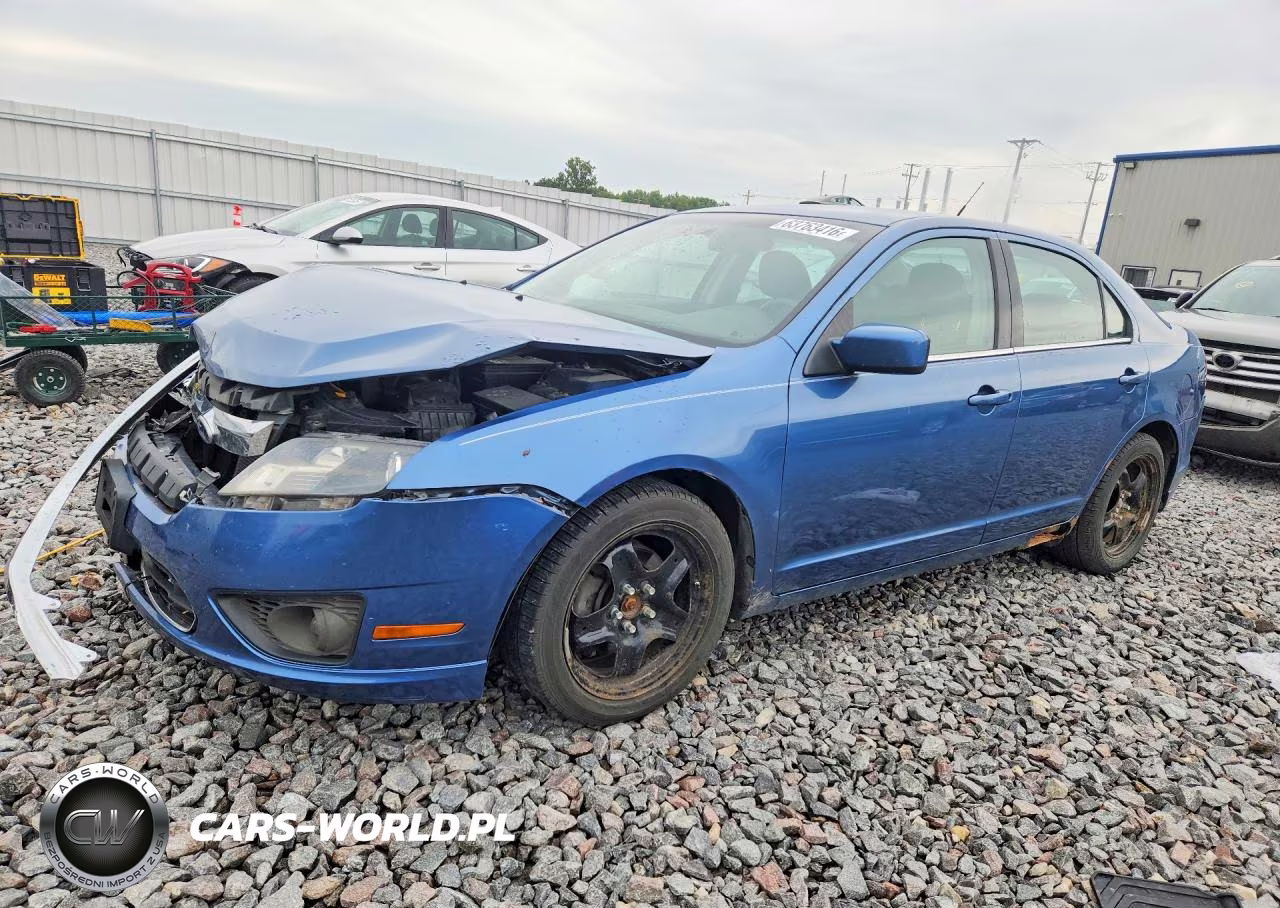 2010 Ford Fusion Se VIN:3FAHP0HA6AR396048 - 1