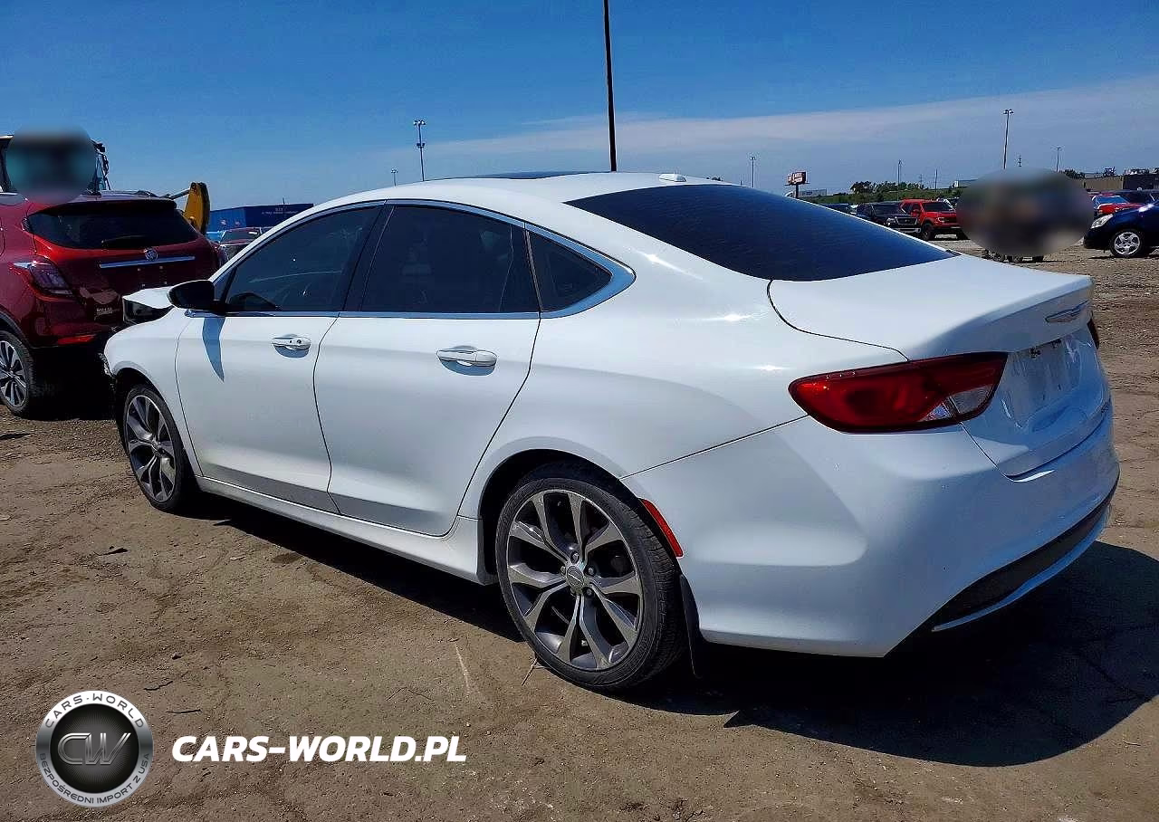 2015 Chrysler 200 C VIN:1C3CCCCB4FN500360 - 2