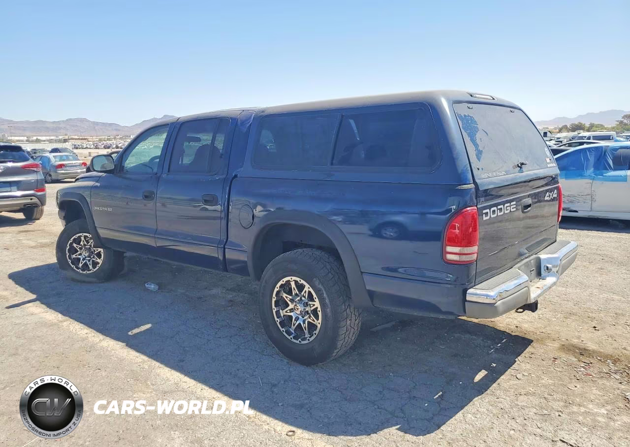 2001 Dodge Dakota Quad VIN:1B7HG2AN01S280027 - 2