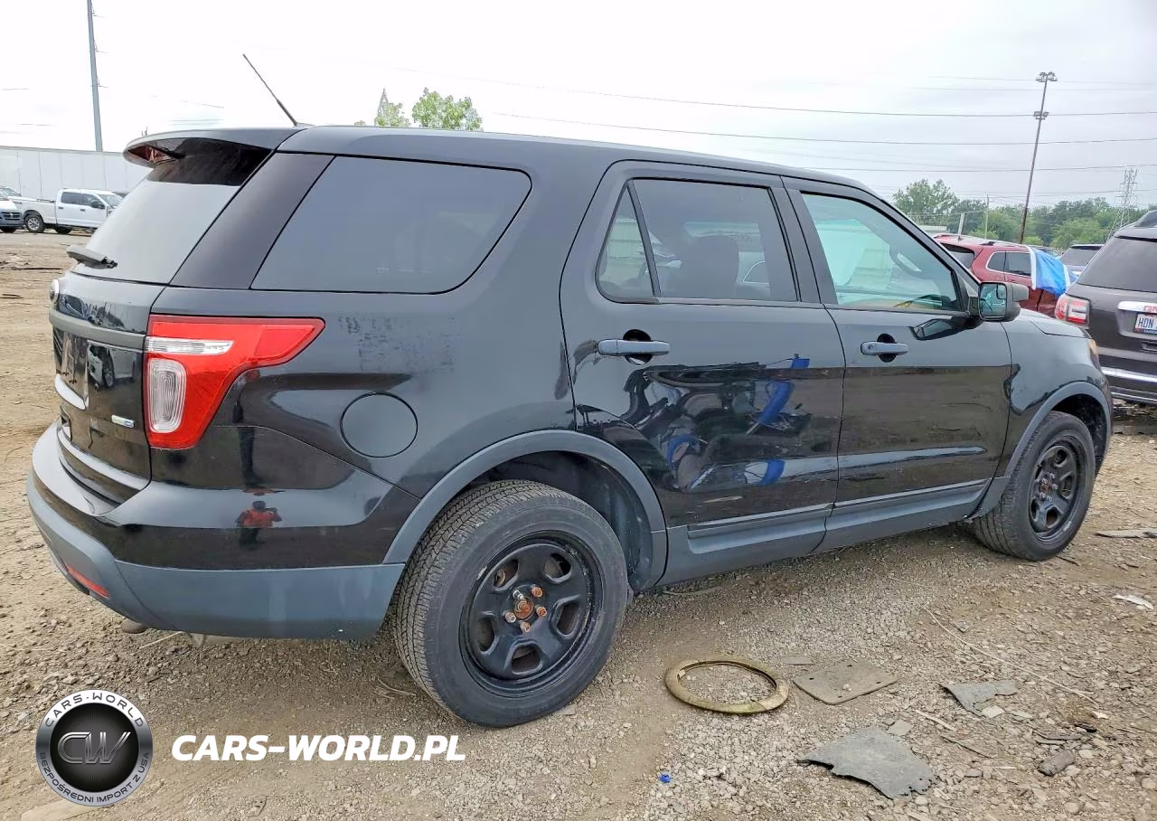 2015 Ford Explorer Police Interceptor VIN:1FM5K8AR5FGB91423 - 3
