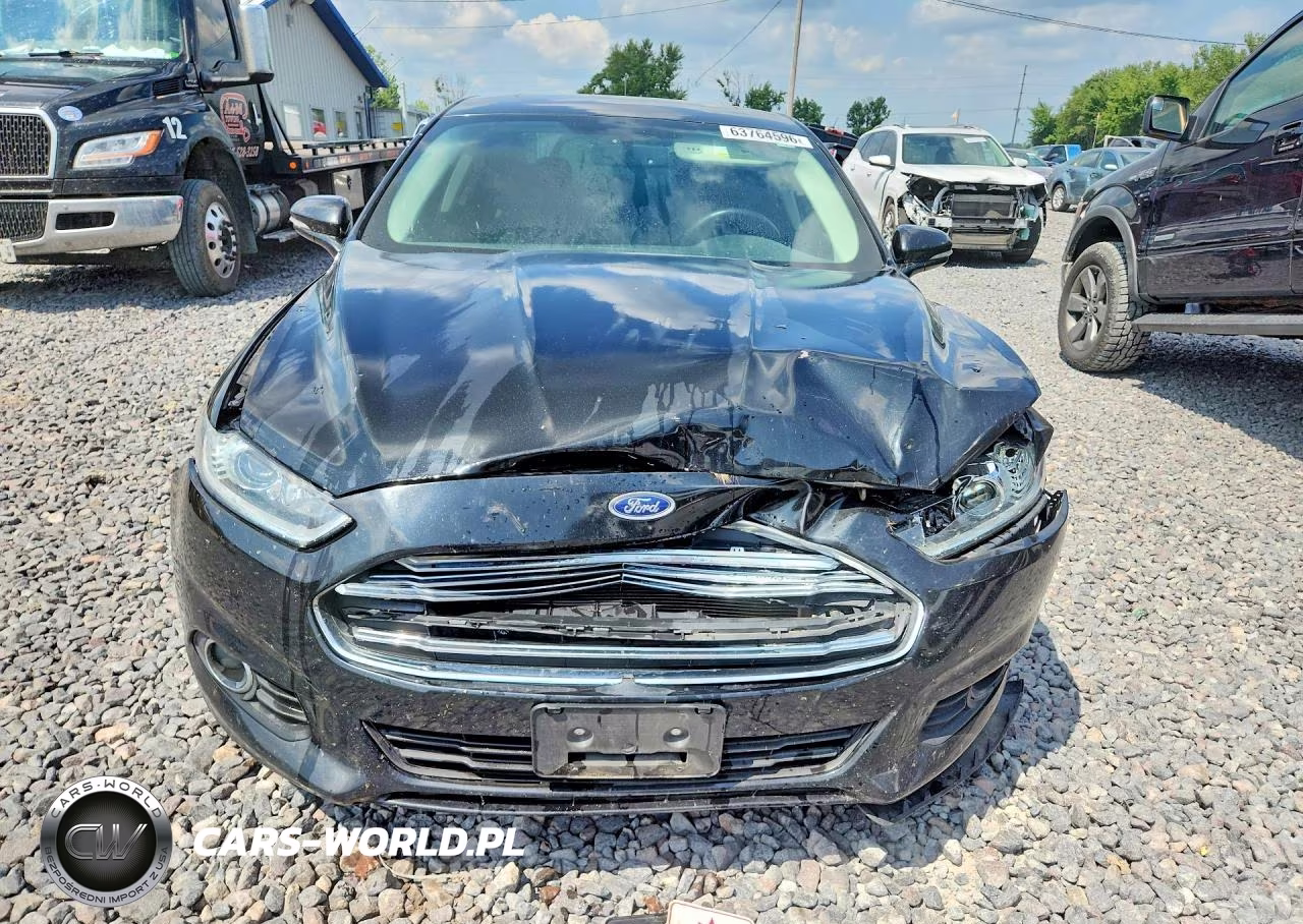 2014 Ford Fusion Se VIN:3FA6P0H96ER176542 - 5