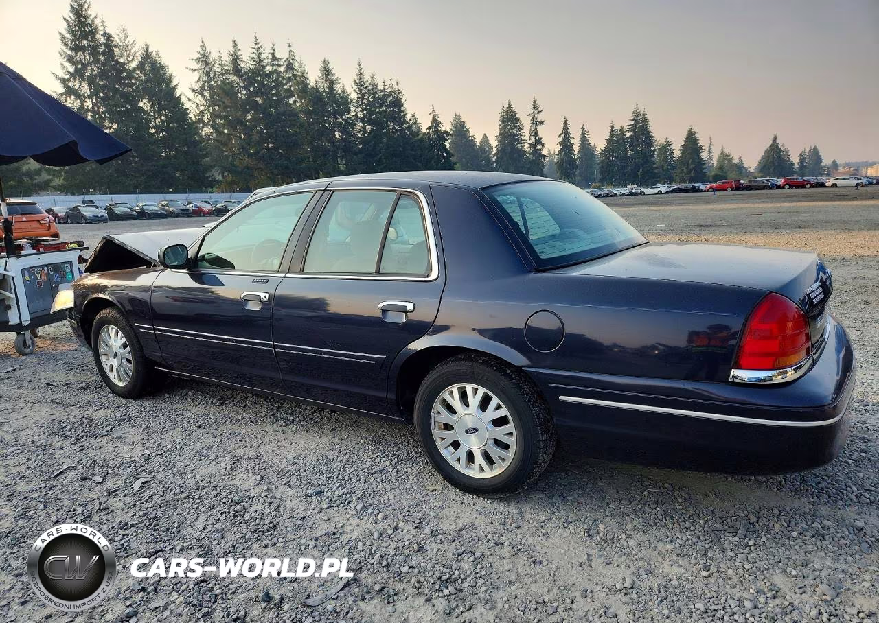2003 Ford Crown Victoria Lx VIN:2FAFP74W03X127856 - 2