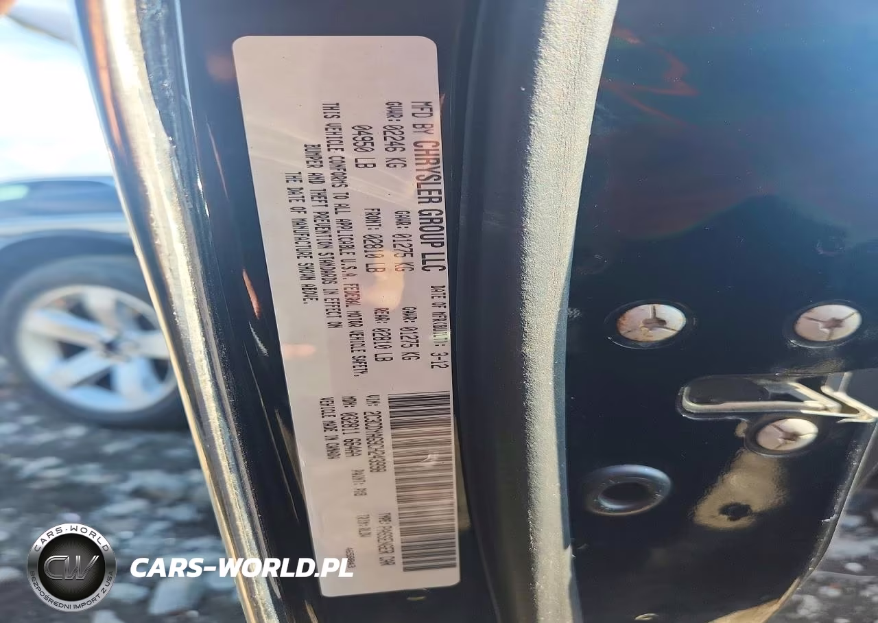 2012 Dodge Challenger Sxt VIN:2C3CDYAG9CH243998 - 12