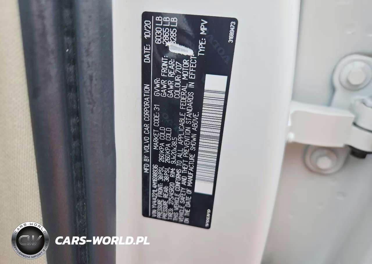 2021 Volvo Xc90 T6 Inscription VIN:YV4A221L4M1698936 - 13