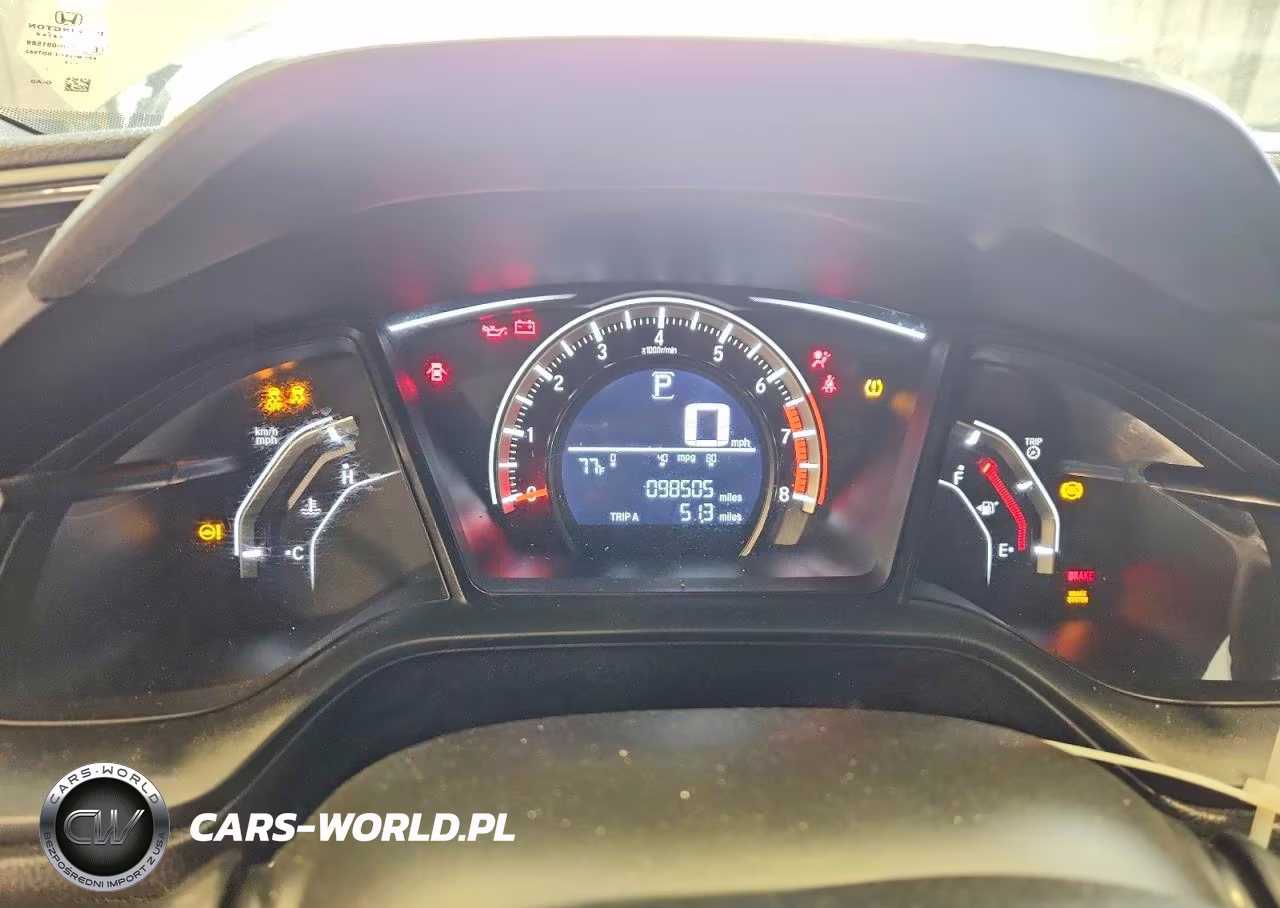 2017 Honda Civic Lx VIN:SHHFK7H24HU206016 - 9