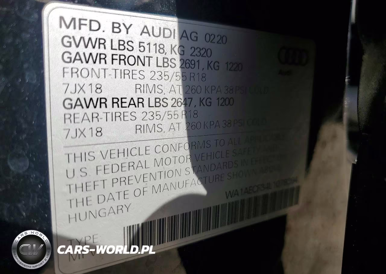 2020 Audi Q3 Premium VIN:WA1AECF34L1078394 - 13
