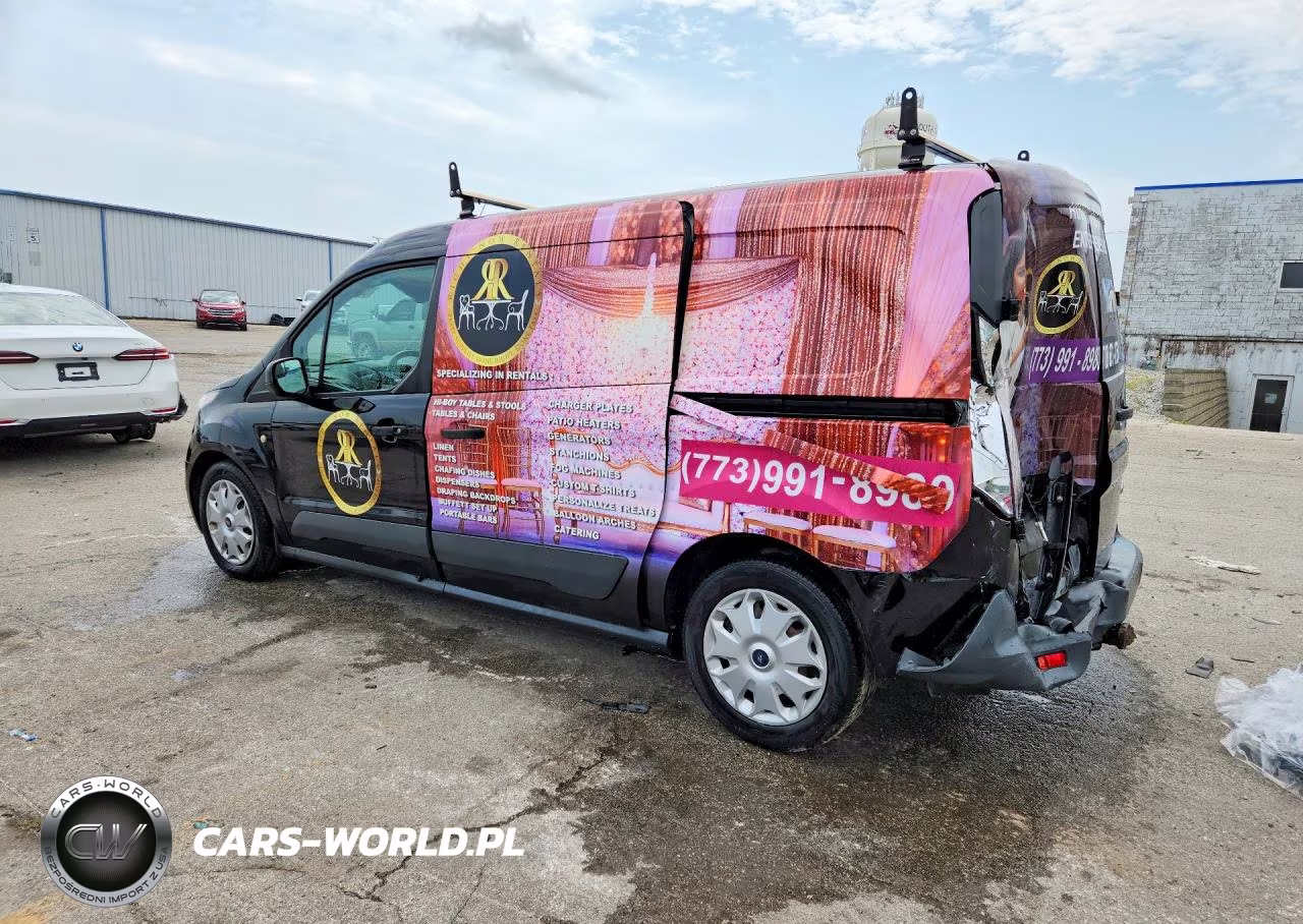 2017 Ford Transit Connect Xlt Delivery Van VIN:NM0LS7F71H1329247 - 2