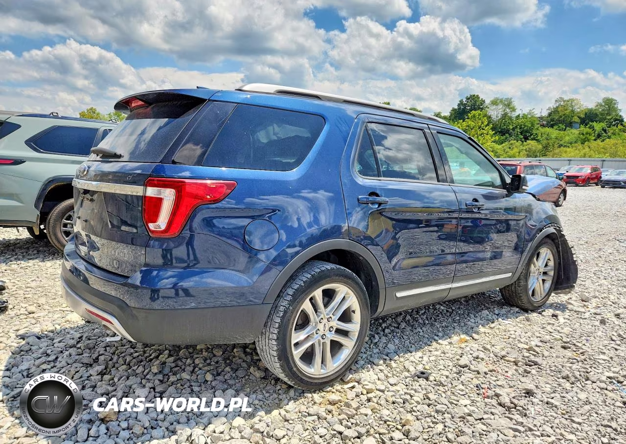 2017 Ford Explorer Xlt VIN:1FM5K7D89HGD38116 - 3