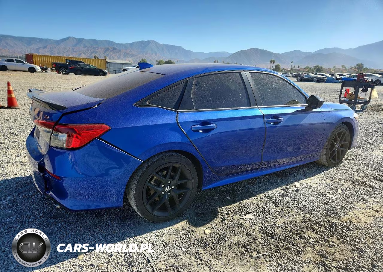 2022 Honda Civic Si VIN:2HGFE1E55NH473595 - 3