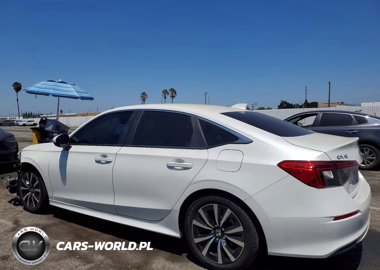 2022 Honda Civic Ex VIN:JHMFE1F71NX002522 - 2
