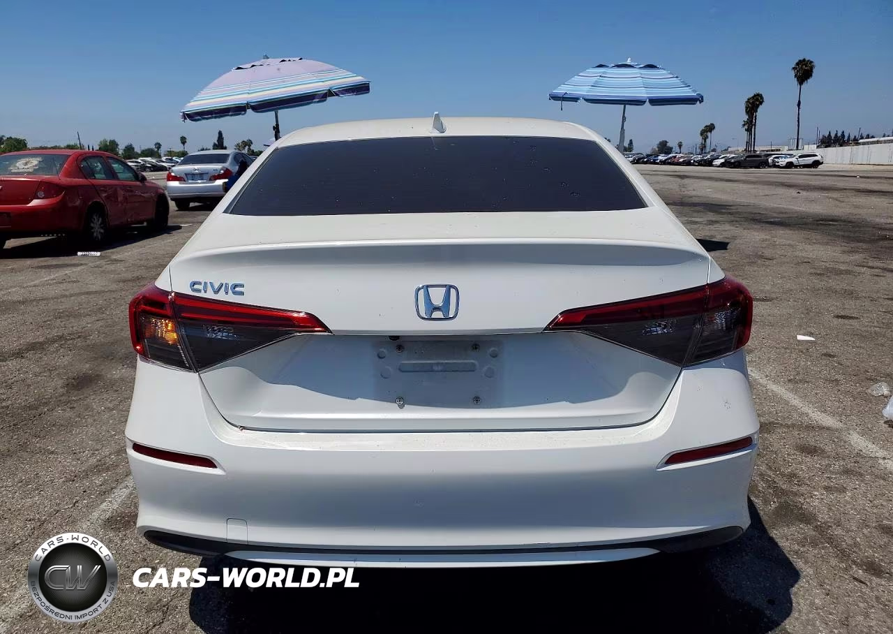 2022 Honda Civic Ex VIN:JHMFE1F71NX002522 - 6