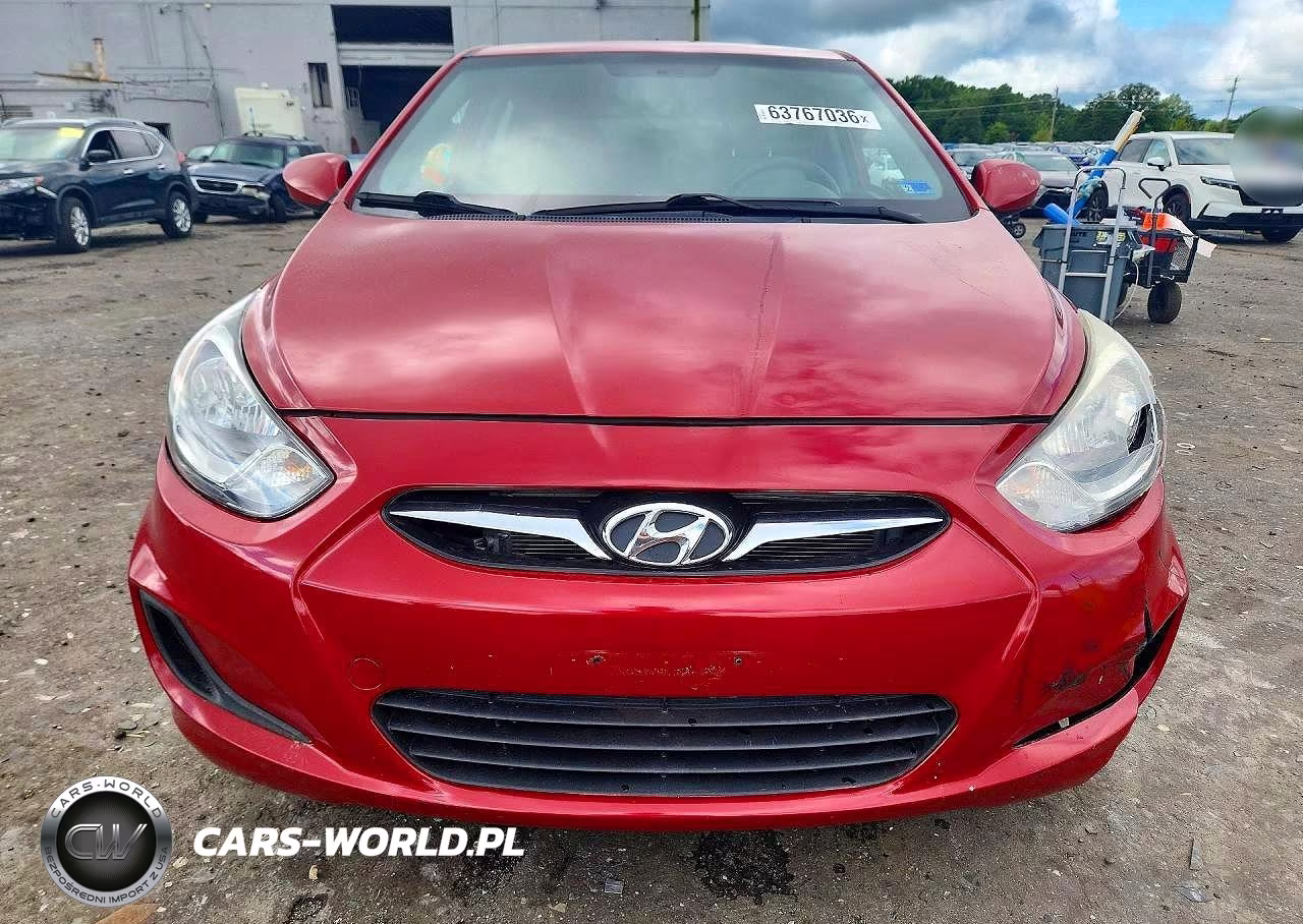 2013 Hyundai Accent Gs VIN:KMHCT5AE3DU076012 - 5