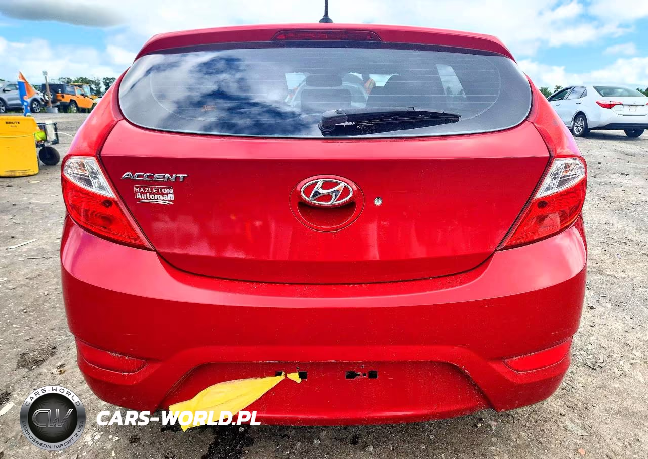 2013 Hyundai Accent Gs VIN:KMHCT5AE3DU076012 - 6