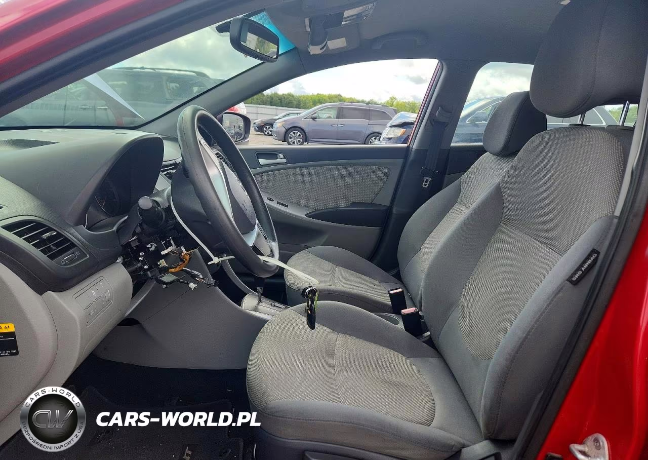 2013 Hyundai Accent Gs VIN:KMHCT5AE3DU076012 - 7