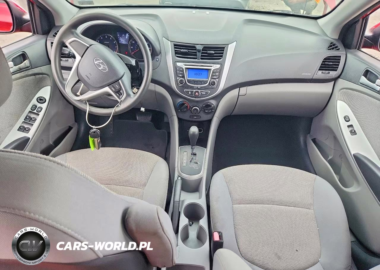 2013 Hyundai Accent Gs VIN:KMHCT5AE3DU076012 - 8