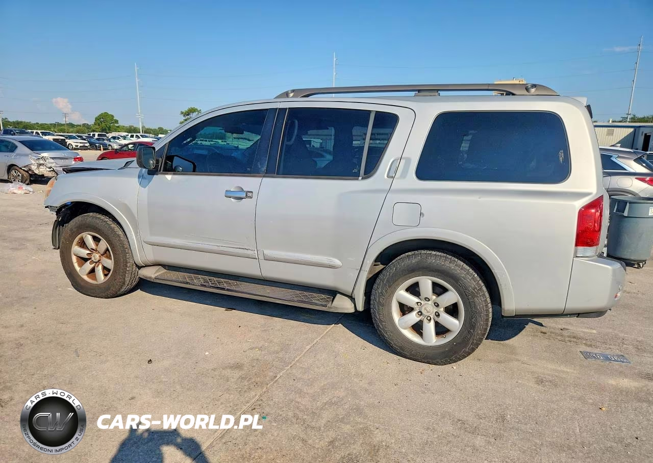 2015 Nissan Armada Sv VIN:5N1BA0NDXFN617642 - 2