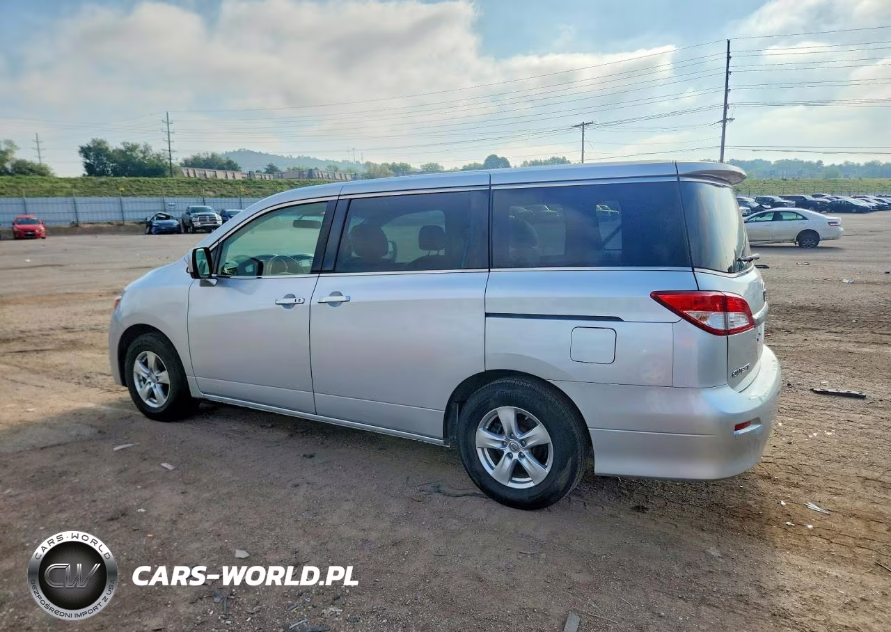 2012 Nissan Quest 3.5 S VIN:JN8AE2KP6C9046397 - 2