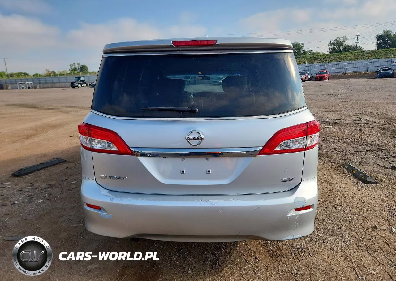 2012 Nissan Quest 3.5 S VIN:JN8AE2KP6C9046397 - 6