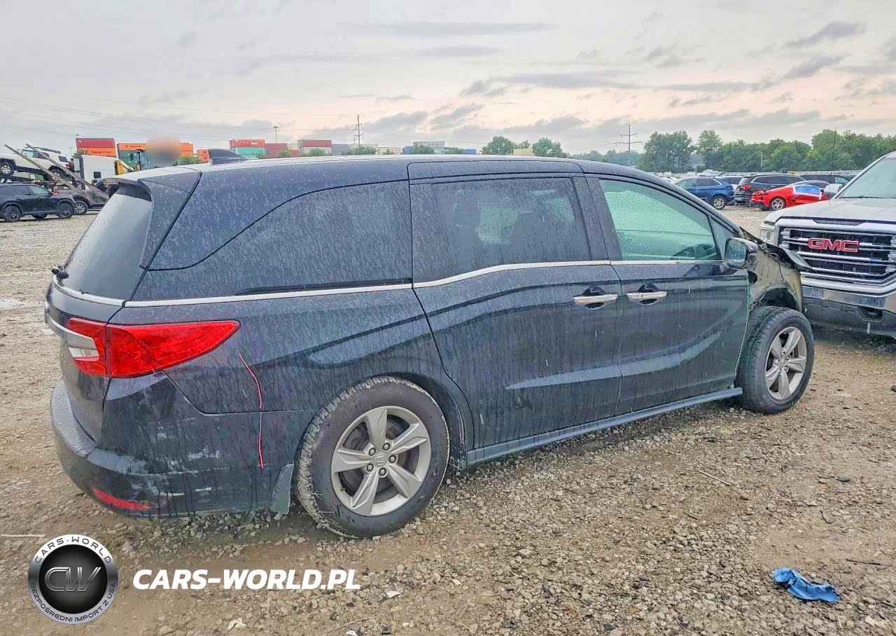 2018 Honda Odyssey Exl VIN:5FNRL6H70JB091759 - 3