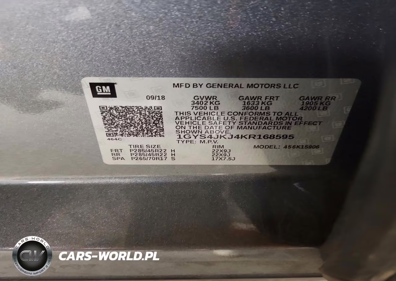 2019 Cadillac Escalade Esv Premium Luxury VIN:1GYS4JKJ4KR168595 - 13