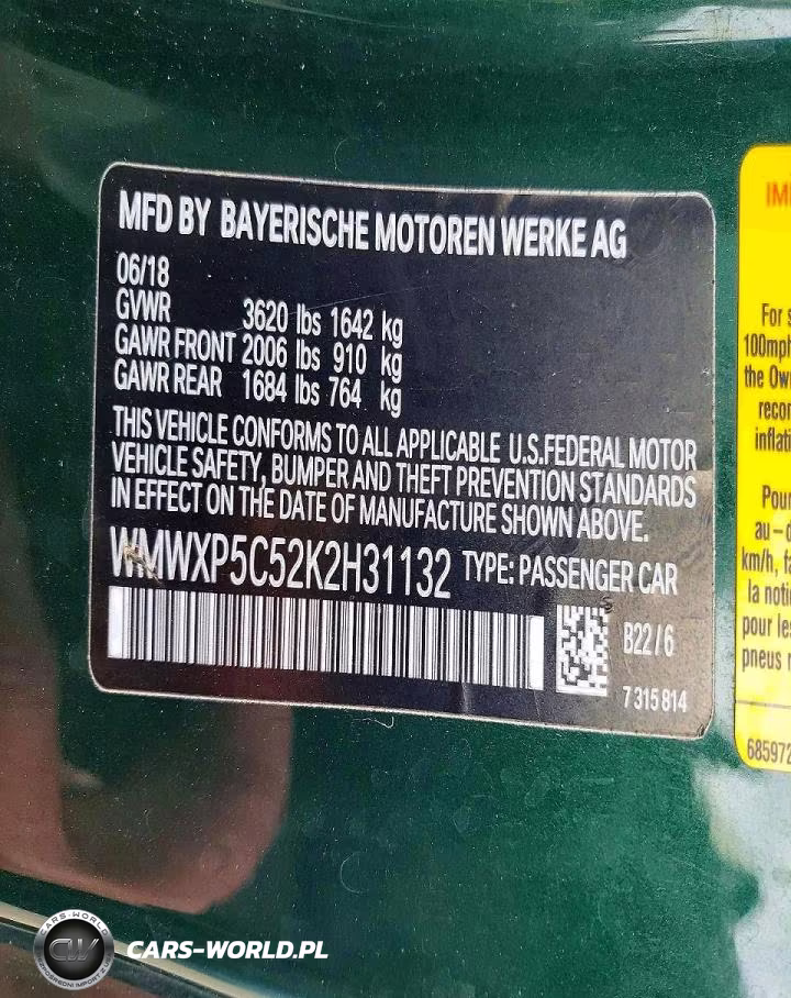 2019 Mini Cooper VIN:WMWXP5C52K2H31132 - 12