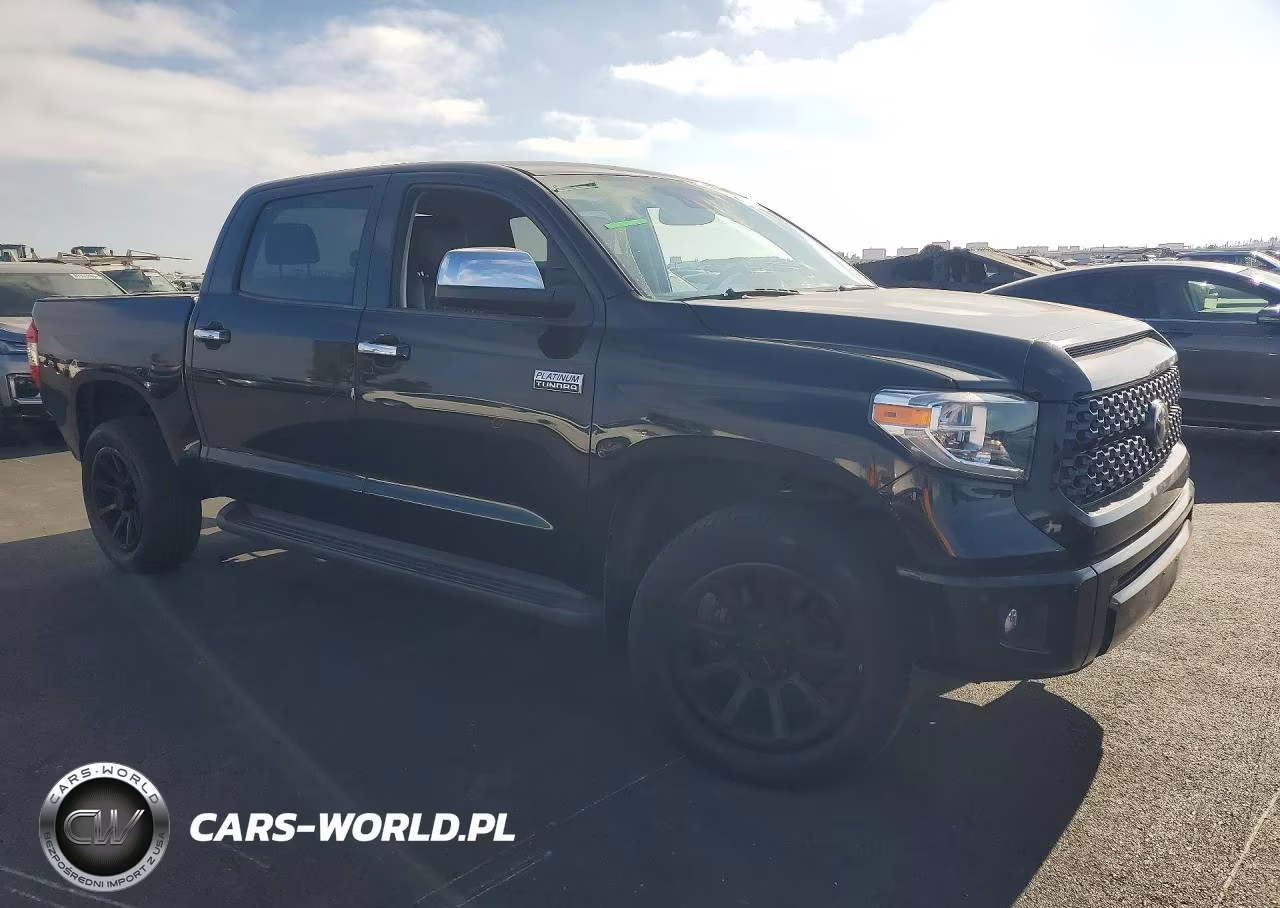 2021 Toyota Tundra Platinum VIN:5TFAY5F15MX011616 - 4