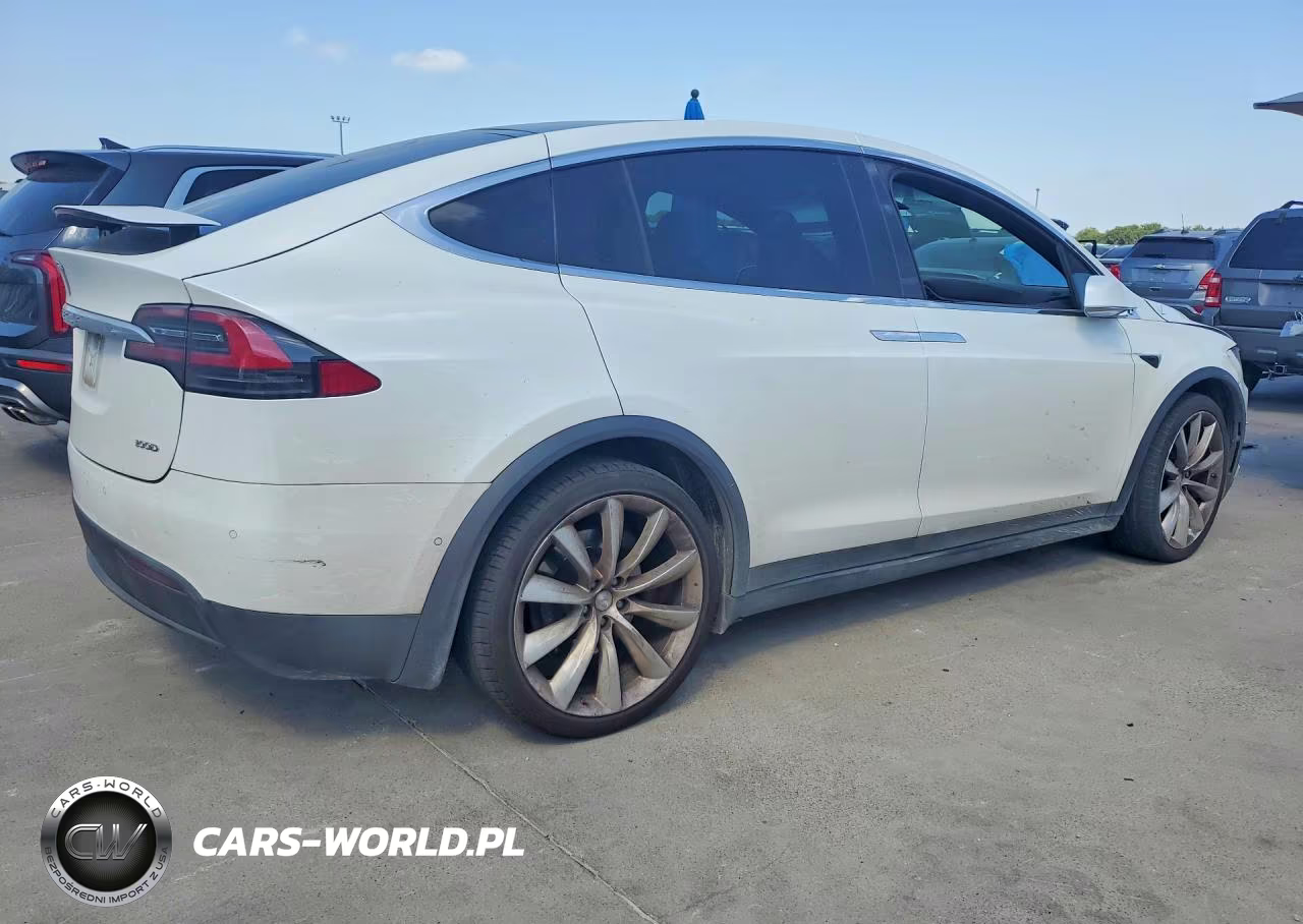 2017 Tesla Model X VIN:5YJXCDE25HF043981 - 3