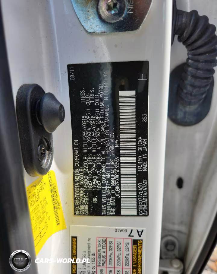 2012 Lexus Gx 460 VIN:JTJBM7FX8C5035559 - 13