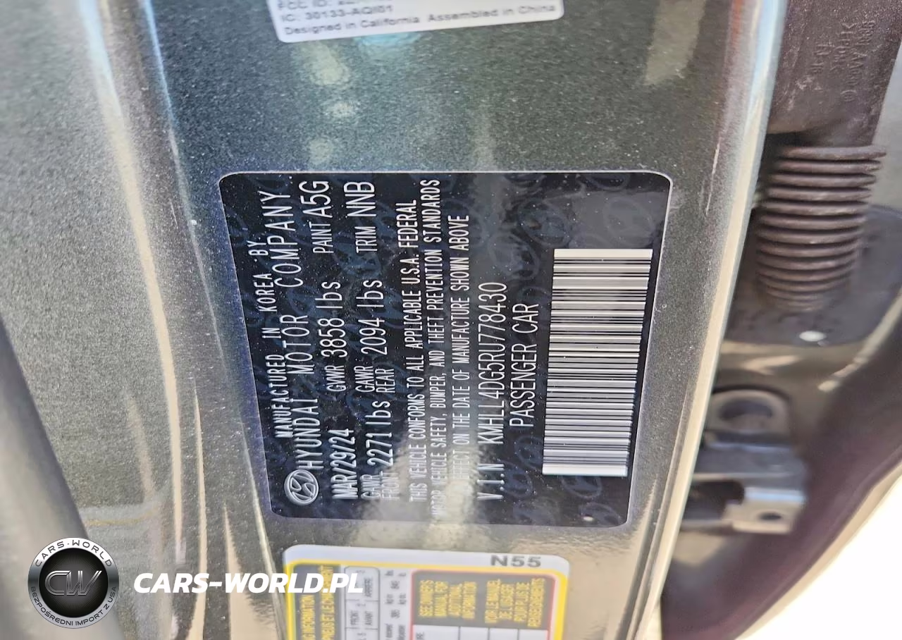 2024 Hyundai Elantra Se VIN:KMHLL4DG5RU778430 - 12