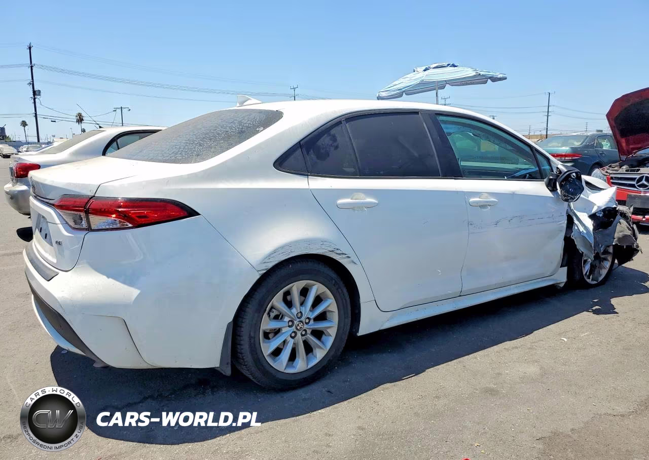 2021 Toyota Corolla Le VIN:5YFVPMAE2MP157270 - 3