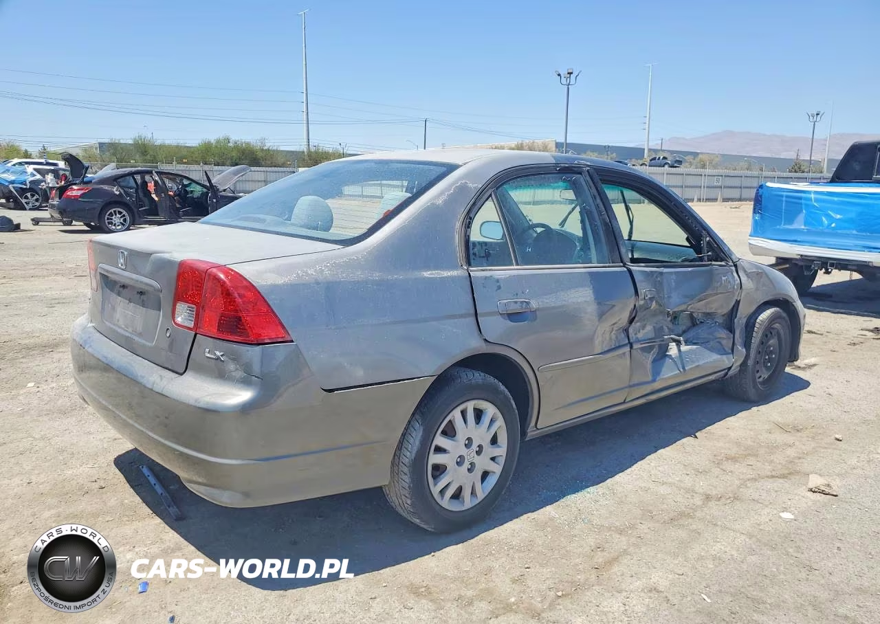 2004 Honda Civic Lx VIN:2HGES16594H612547 - 3