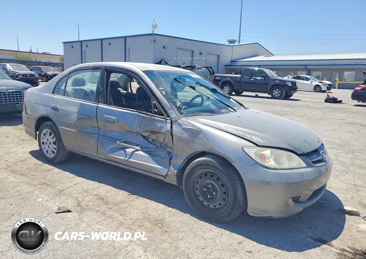 2004 Honda Civic Lx VIN:2HGES16594H612547 - 4
