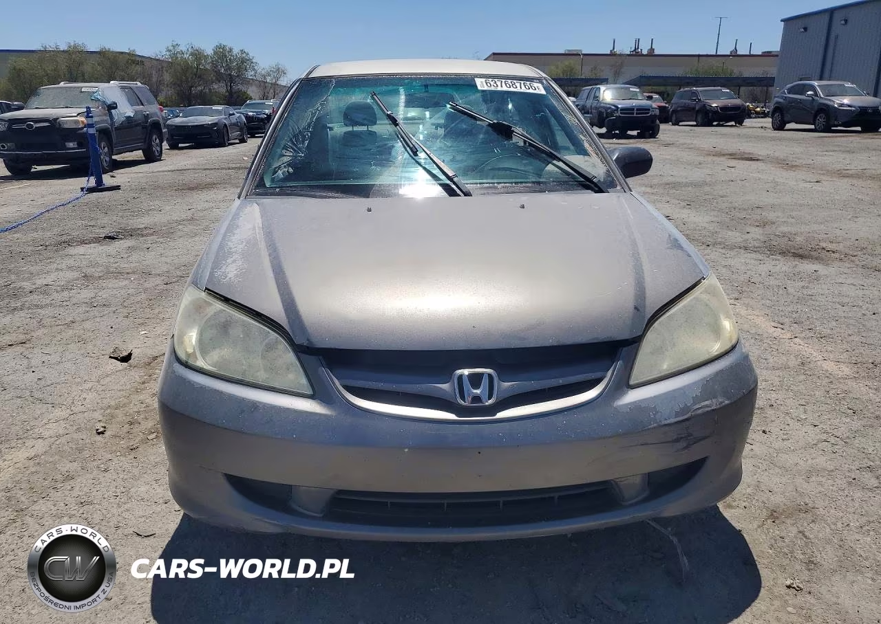 2004 Honda Civic Lx VIN:2HGES16594H612547 - 5