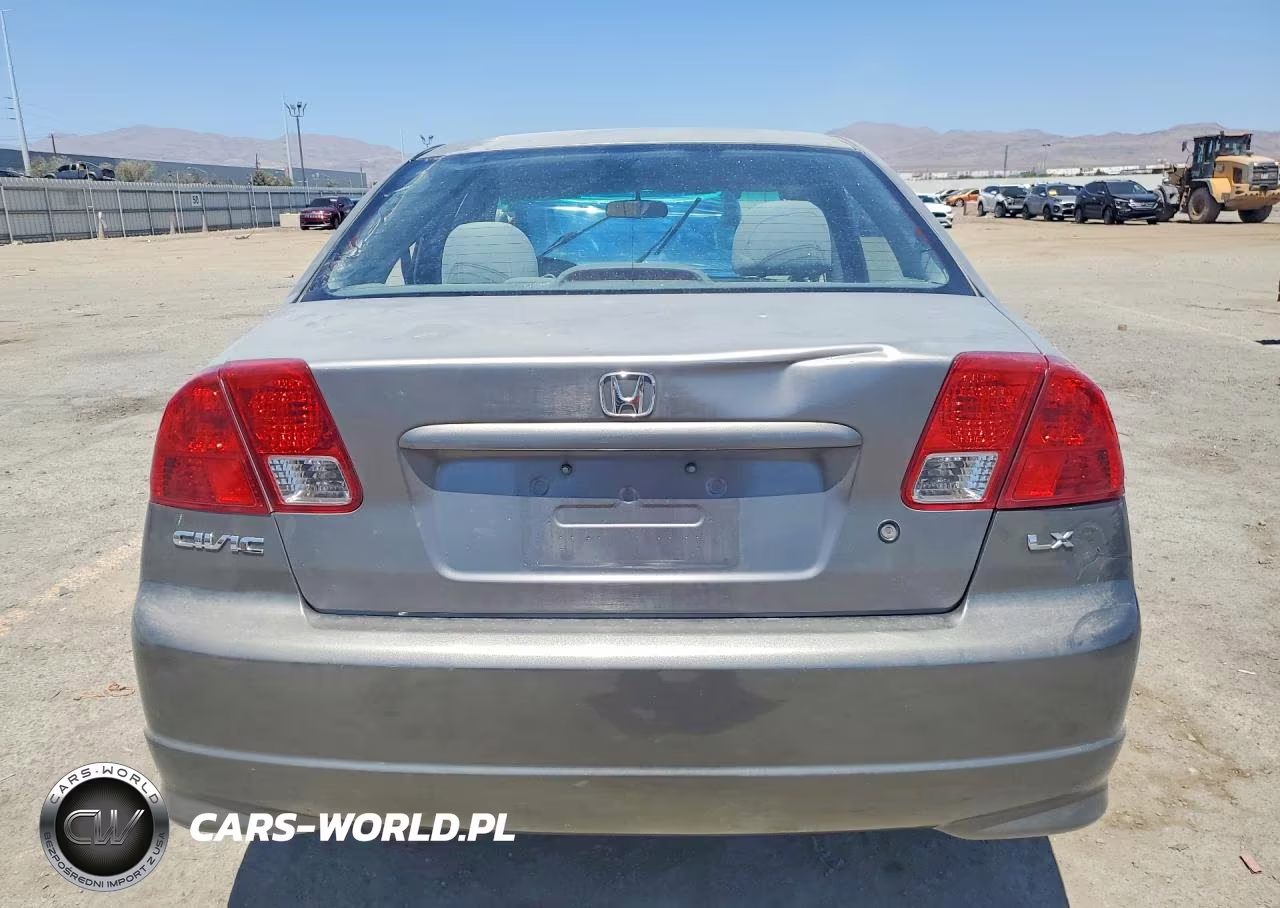 2004 Honda Civic Lx VIN:2HGES16594H612547 - 6