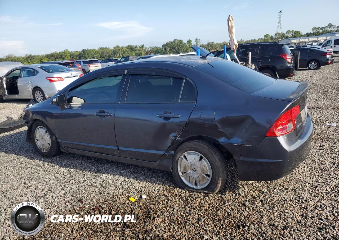 2007 Honda Civic Hybrid VIN:JHMFA36207S002510 - 2