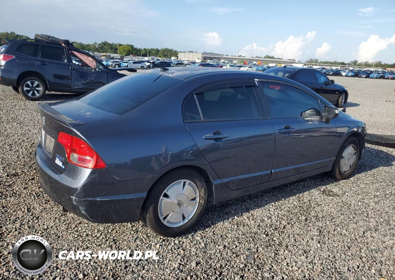2007 Honda Civic Hybrid VIN:JHMFA36207S002510 - 3