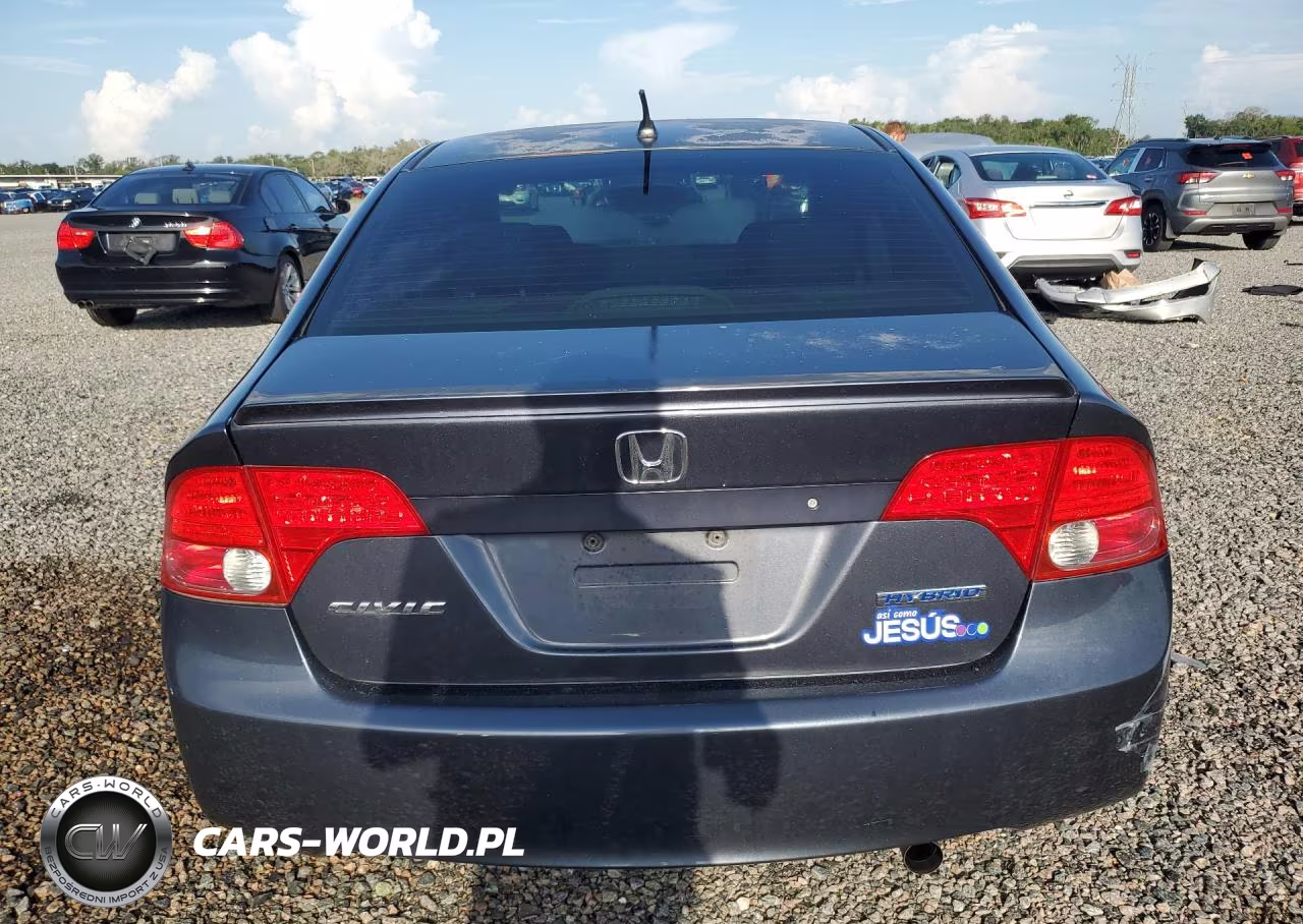 2007 Honda Civic Hybrid VIN:JHMFA36207S002510 - 6