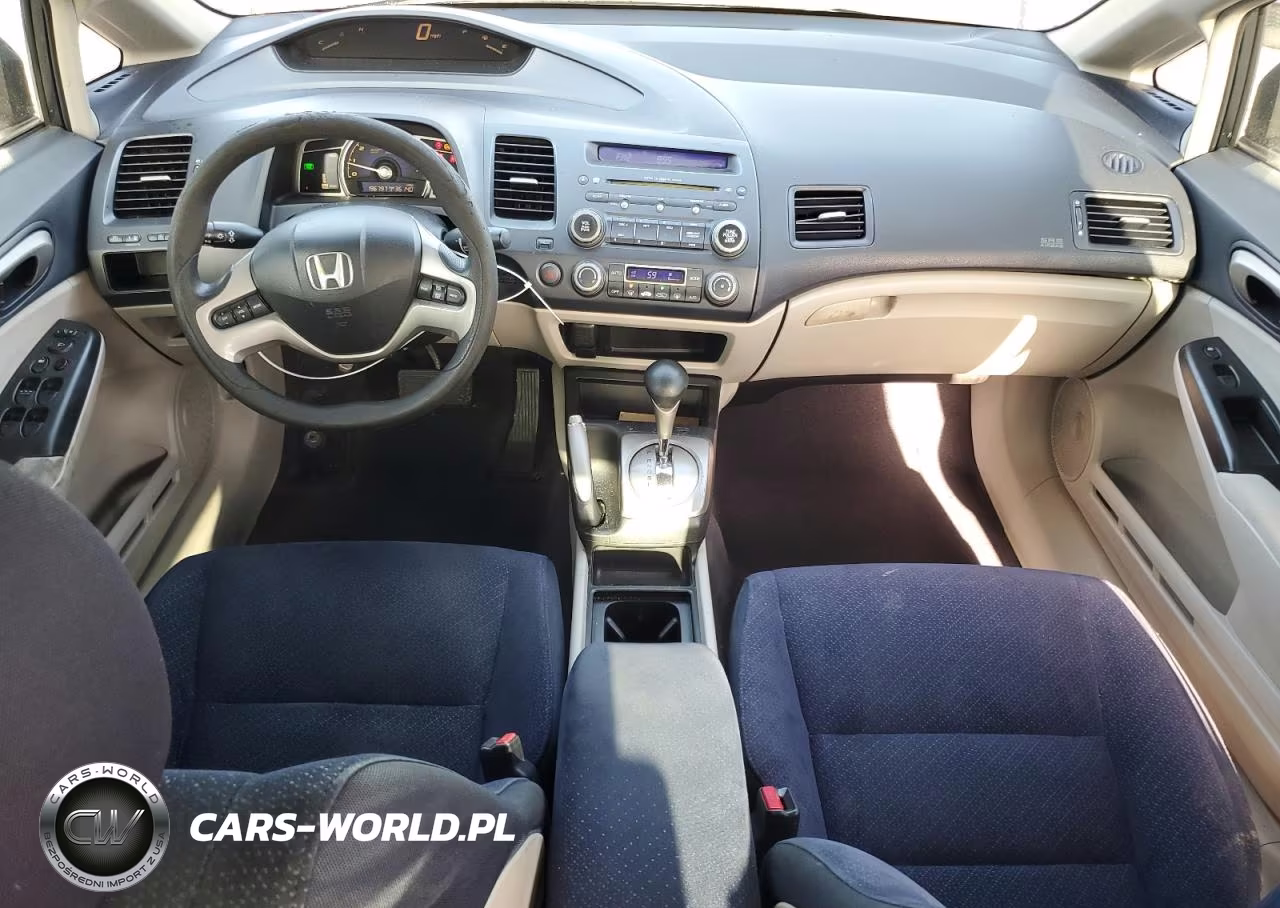 2007 Honda Civic Hybrid VIN:JHMFA36207S002510 - 8